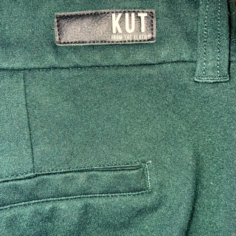 Kut from The Kloth women’s dark green ankle Pants Sz 10 - Picture 2 of 5